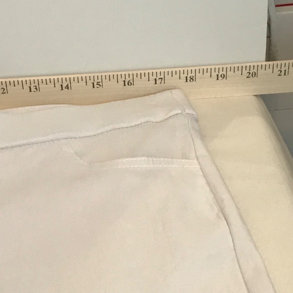 ALFRED DUNNER Capri Pants Cropped White Pull On Flat Front Women’s Plus Size 14 - Picture 8 of 15